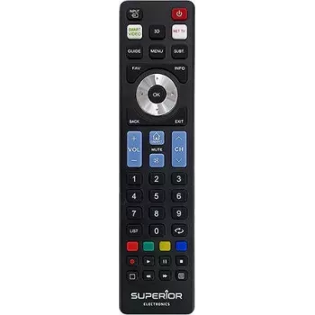 Superior Electronics ReplacemRemote Control - Ersatzfernbedienung Schwarz, SUPTRB007, für LG (SMART) TVs (SUPTRB007)
