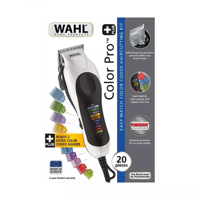 Wahl Color Pro Plus Schwarz, Weiß 10