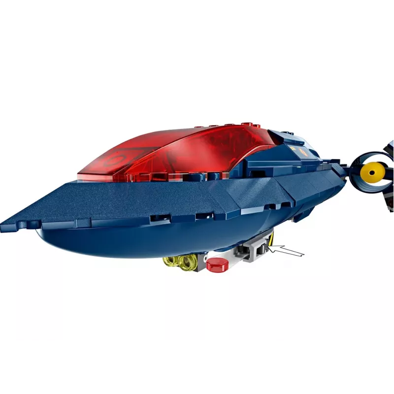 Konstruktionsspielzeug LEGO Marvel Super Heroes X-Jet 76281 mit 5 Minifiguren