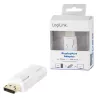 Cable Gender Changer LogiLink CV0100 DisplayPort to HDMI White