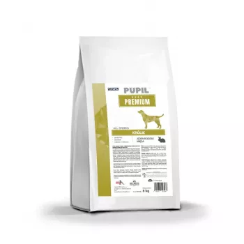 PUPIL Premium All Breeds Rabbit - Trockenfutter für Hunde - 8 kg