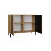 KAMARO 2D schlank Kommode, Kaschmirfarbe