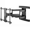 Goobay Pro TV-Wandhalterung Pro FULLMOTION (L) wide Range, Schwarz – für Fernseher von 94,00 cm (37) bis 177,80 cm (70) (94–178 cm), Full-Motion (schwenkbar und neigbar) bis 70 kg (499