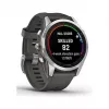 Garmin fēnix 7S Pro 3,05 cm (1,2 inch) MIP 42 mm Digital 240 x 240 Pixel Touchscreen Silber Wi-Fi GPS (Satellit)