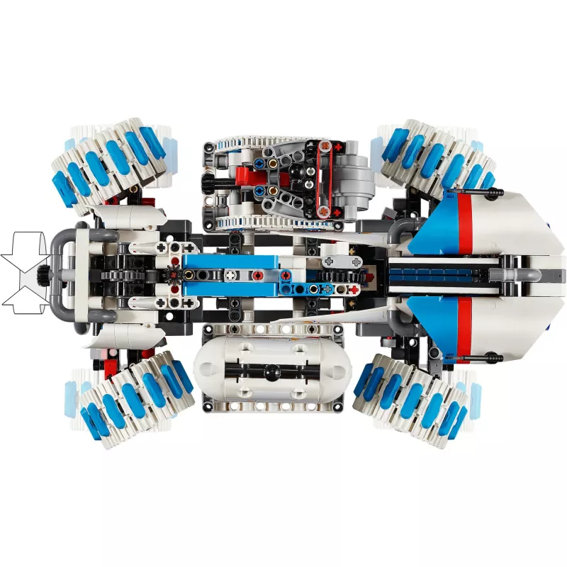 LEGO Technic 42211 Lunar Outpost Moon Rover – Konstruktionsspielzeug, 1082 Teile, modularer Aufbau, 130×310×190 mm