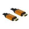 HDMI-Kabel DeLOCK 85727 1m Typ A Stecker auf Stecker Schwarz Gold