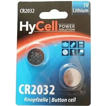 2-Pack Blister Ansmann HyCell Knopfzelle 3V Lithium CR 2032 (5020202)