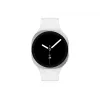 Samsung Galaxy Watch 8 3,3 cm (1,3 Zoll) AMOLED 40 mm Digital 438 x 438 Pixel Touchscreen 4G Silber Wi-Fi GPS (Satellit)