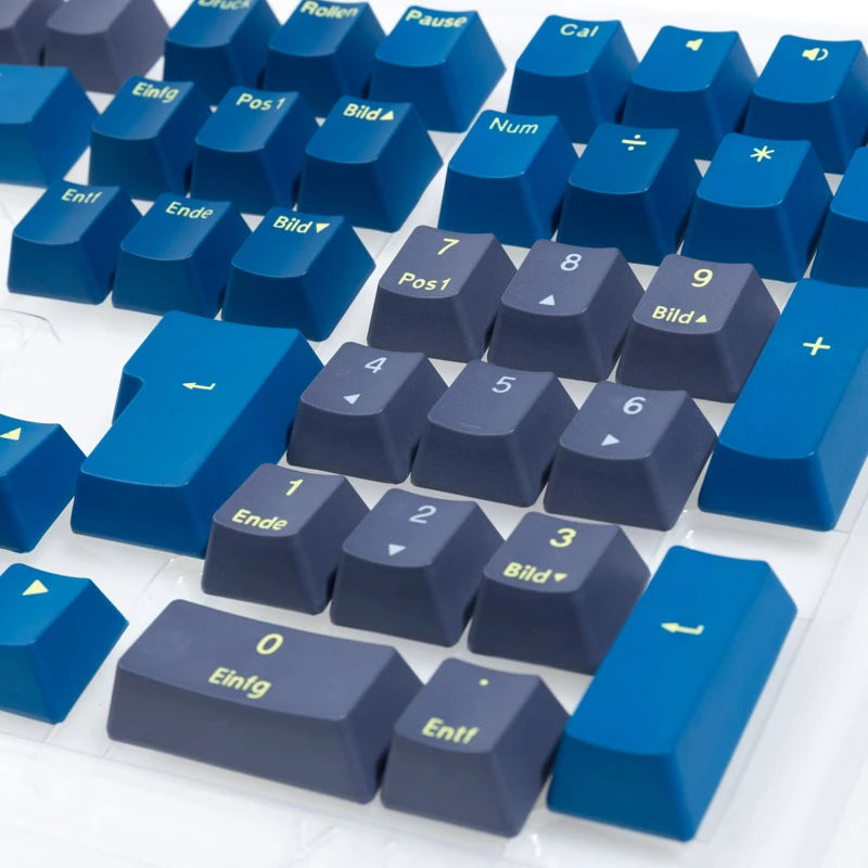 Keycap-Set Ducky PBT Double-Shot Daybreak — DE-Layout