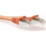 ACT Orange 0,50 Meter SFTP CAT6A Patchkabel snagless mit RJ45-Steckern