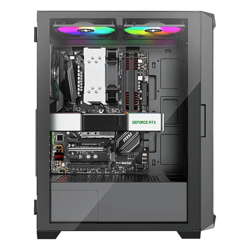 Case|XILENCE|ATX/micro ATX/Mini-ITX|Schwarz|Midi Tower|PC|XG161