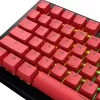 Keycaps GLORIOUS GPBT Basics — PBT, US-ANSI-Layout, rote Akzente