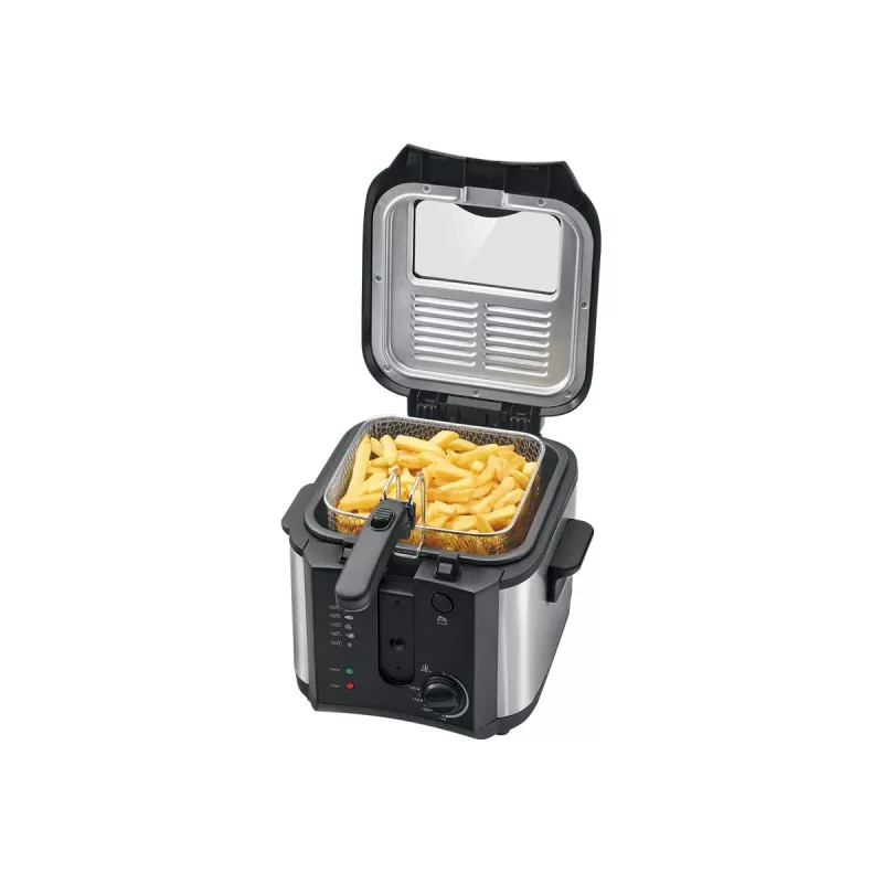 Fritteuse Clatronic FR 3649 Single 2,5 l 1600 W Schwarz