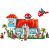 LEGO Disney Set 43268 Strandhaus – modulares Haus zum Bauen, 834 Teile, 5 Minifiguren, Alter 9+
