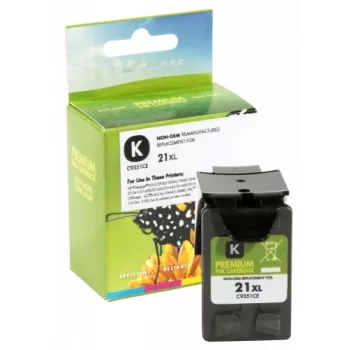 Static Control Kompatibel Hewlett-Packard 21XL (C9351CE) Schwarz, 475 Seiten