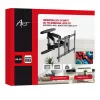 GART LCD/LED TV-Halterung 40-75 45 kg vertikale/horizontale Verstellung 58-380 mm max. VESA 600x400