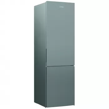 INDESIT INKS 1401 S4E | Energieeffizienzklasse E | Freistehend | Kühl-Gefrierkombination | Höhe 202,5 cm | Kühlteil-Nutzinhalt 266 l | Gefrierteil-Nutzinhalt 120 l | 38 dB | Silber
