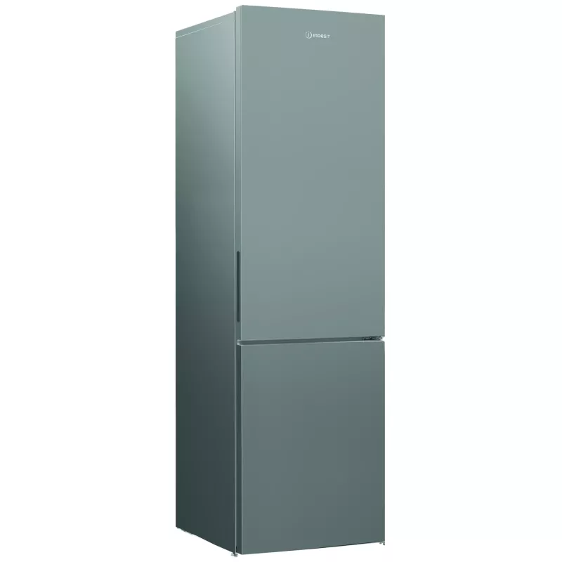 INDESIT INKS 1401 S4E | Energieeffizienzklasse E | Freistehend | Kühl-Gefrierkombination | Höhe 202,5 cm | Kühlteil-Nutzinhalt 266 l | Gefrierteil-Nutzinhalt 120 l | 38 dB | Silber