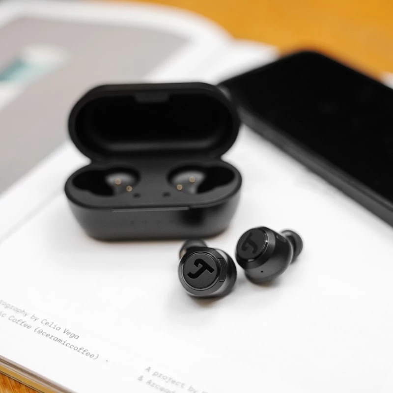 Teufel REAL Blau TWS 3 Headset Kabellos In-Ear Anrufe/Musik Bluetooth Schwarz