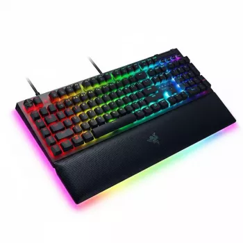 Mechanische Tastatur Razer SchwarzWidow V4 Tenkeyless Hot-Swap mit Orange Switches