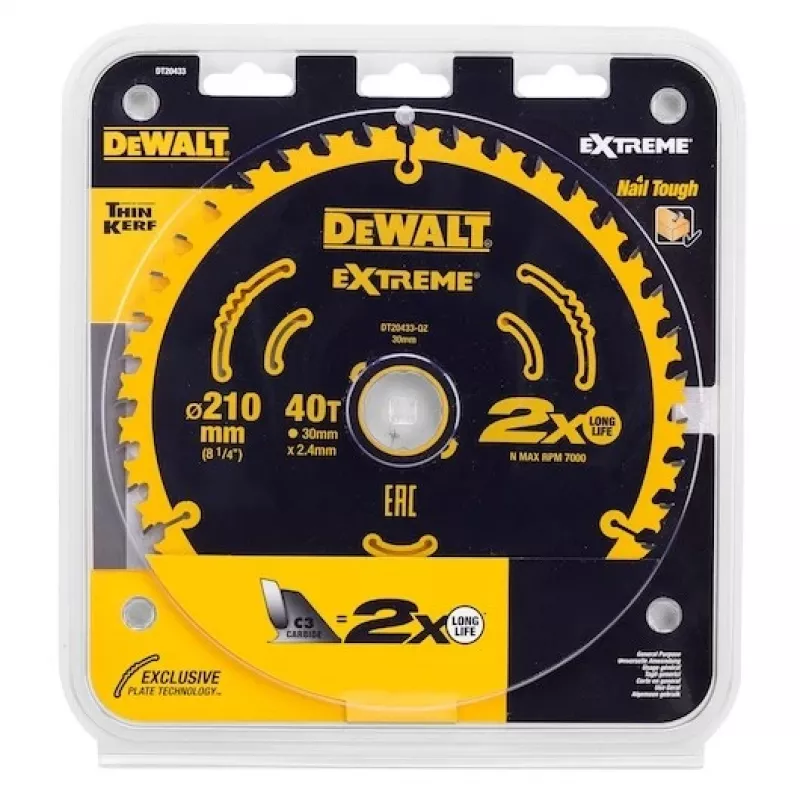 Kreissägeblatt DeWALT DT20433-QZ 1 Stück