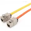Keystone-Modul Digitus Cat. 6A geschirmt Set mit intelligentem Kabelmanager 24 Stück