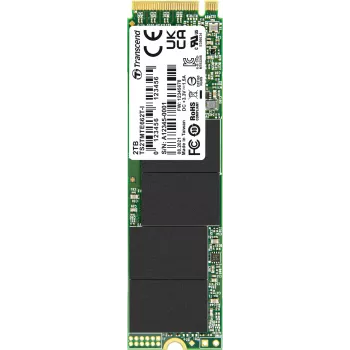 Transcend MTE662T-I 2 TB Internes M.2 PCIe NVMe SSD 2280 PCIe NVMe 3.0 x4 Industrial TS2TMTE662T-I (TS2TMTE662T-I)