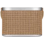 Beosound A5 Lautsprecher Nordic Weave (Bezug Nordic Weave/Griff Eiche)