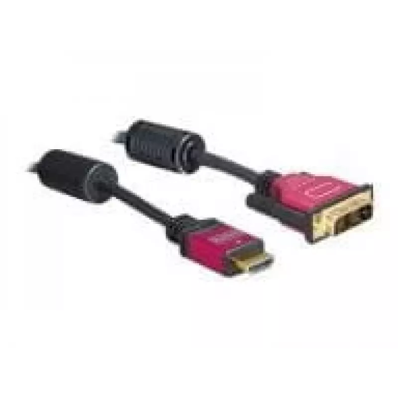 HDMI - DVI Kabel DeLOCK 84343 3,0m Stecker / Stecker