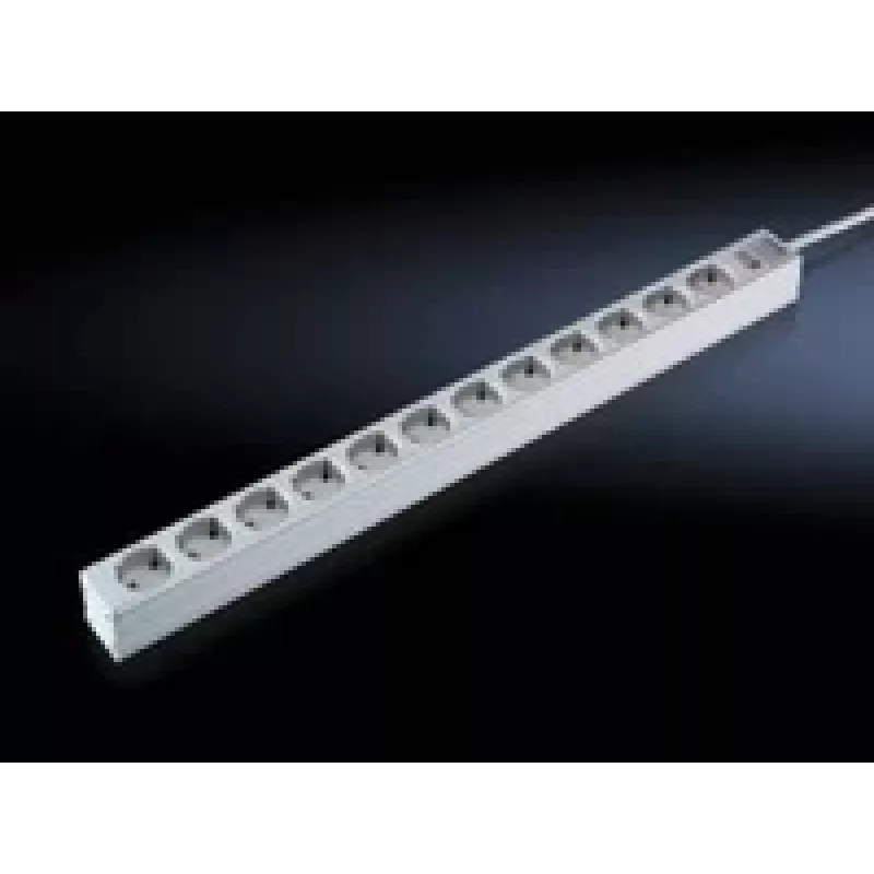Power Extension Rittal 7240.310 2m 12 AC Outlets Indoor Grau