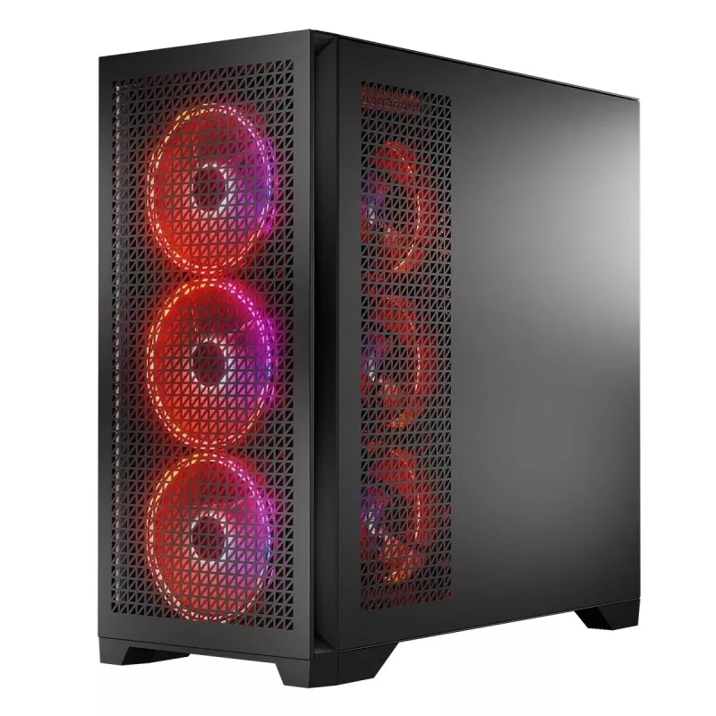 MODECOM Gehäuse VOLCANO EXPANSE T APEX ARGB MIDI Schwarz