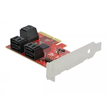 SATA PCI Express x4 Karte DeLOCK 6 Port Low Profile Formfaktor