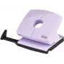 Papierlocher NOVUS B220 ColorID 2-fach, kompaktes Tischmodell, hübsches Flieder