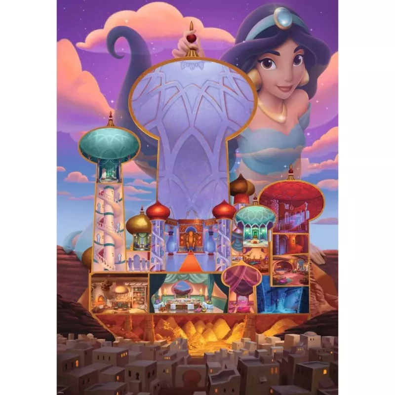 Puzzle Disney Castle Collection: Jasmin (1000 Teile)