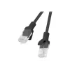 Netzwerkkabel LANBERG PCU6-10CC-1000-BK RJ-45 Cat6 U/UTP 10 m Schwarz