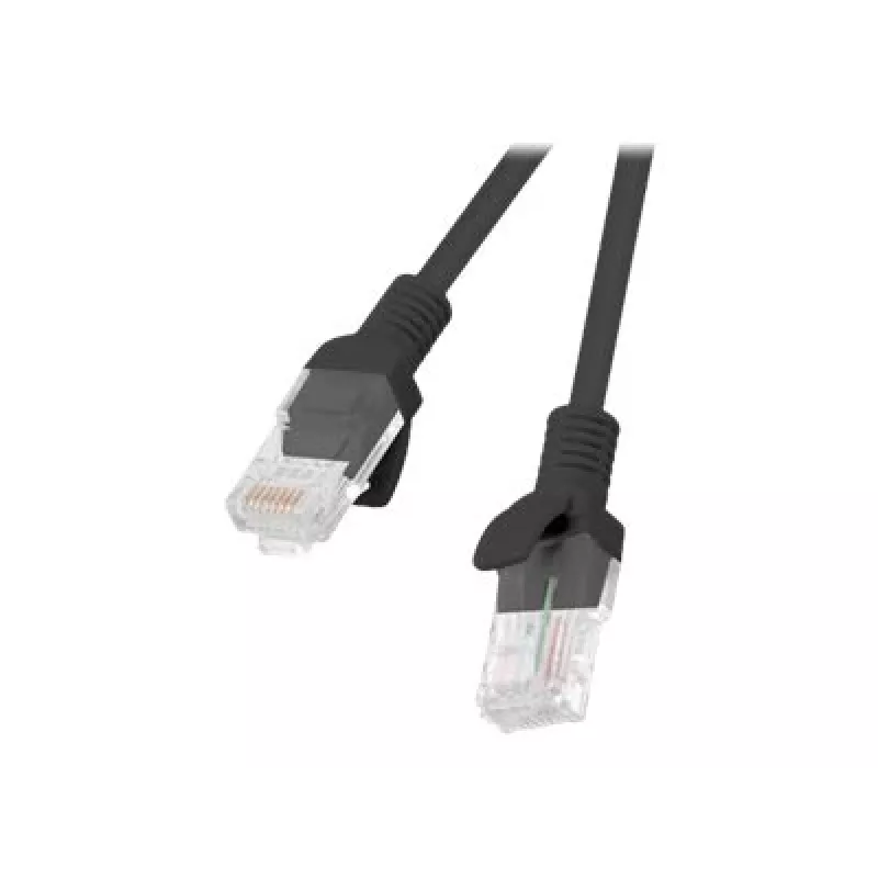 Netzwerkkabel LANBERG PCU6-10CC-1000-BK RJ-45 Cat6 U/UTP 10 m Schwarz