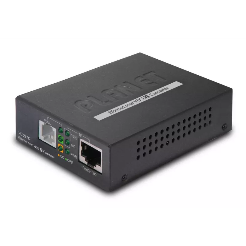 Planet VC-231G Bridge/Repeater 1000 Mbit/s Netzwerkbrücke Schwarz