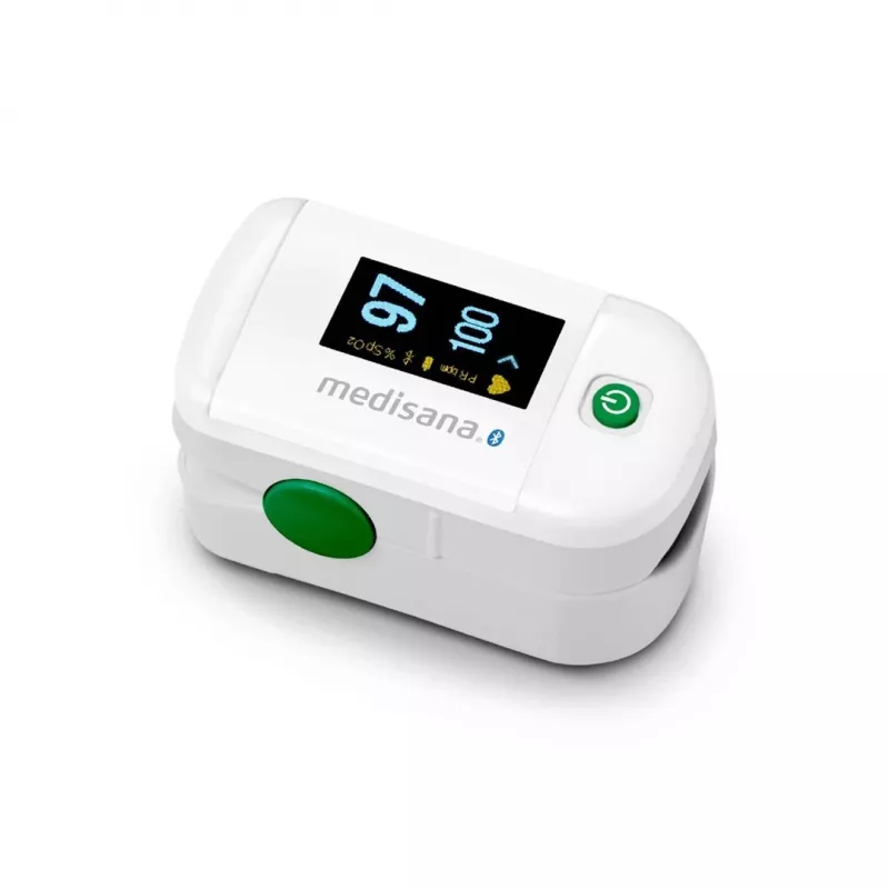 Medisana PM 100 Connect Pulsoximeter, grau/weiß
