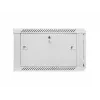 Lanberg Wandmontage-Schrankgehäuse 19 inch 6U 600x600mm grau (Glastür)