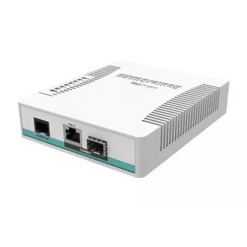 Mikrotik CRS106-1C-5S Netzwerk-Switch Gigabit Ethernet (10/100/1000) Power over Ethernet (PoE) Weiß