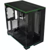 Lian Li O11 Dynamic EVO RGB PC-Gehäuse-Bundle, Midi-Tower, ARGB, gehärtetes Glas + 6x UNI FAN SL-INF Reverse Blade Lüfter - schwarz