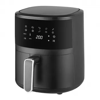 Extralink HOME AIR 4,2L EU SJ-420 Fritteuse Einzeln 1300 W Heißluftfritteuse Schwarz
