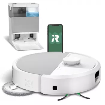iRobot Roomba Plus 505 Combo Roboter + AutoWash Dock Weiß