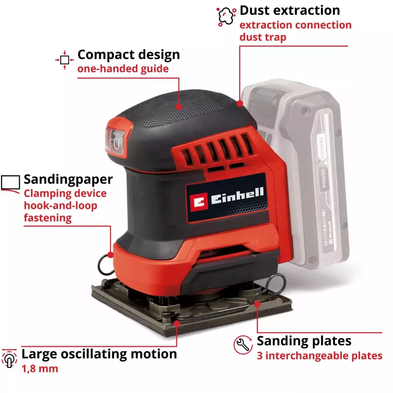Einhell 4460730 Batterie Schwarz