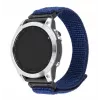 Austausch-Sportarmband FIXED für Garmin QuickFit 22 mm — Dunkelblau Nylon, 160–210 mm