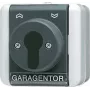 JUNG 834.18 W Elektroschalter Schlüsselschalter Schwarz - Weiß (834.18W)