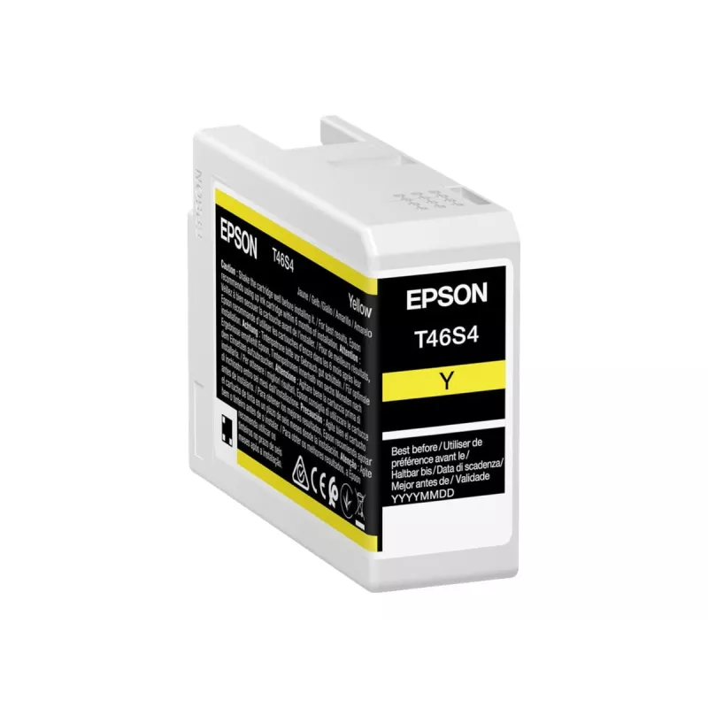 Tintenpatrone Epson UltraChrome Pro 10 T46S4 Gelb Originalpatrone für professionelles Drucken