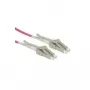 ROLINE - Netzwerkkabel - LC Multi-Mode (M) - LC Multi-Mode (M) - 3 m - Glasfaser - 50/125 Mikrometer - OM4 - Violett (21.15.8873)
