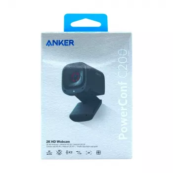 Webcam Anker A3369011 2048 x 1080 Pixel USB Schwarz