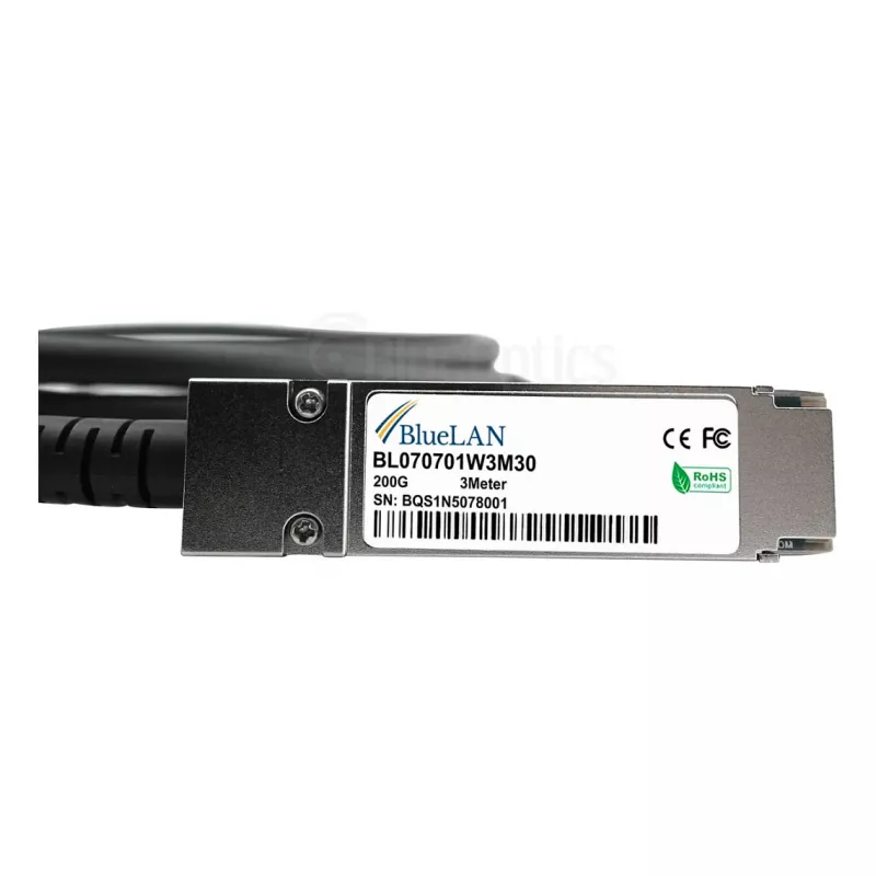 DAC-Kabel BlueOptics CBL-NTWK-0956-QSFP56-3-BL 3m QSFP56